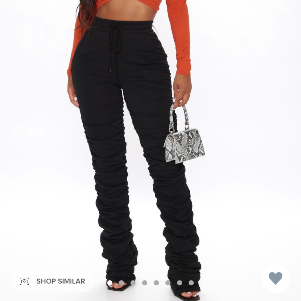 Stacked Sweatpants